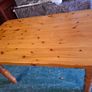 Solid Pine Table Neat Image 8