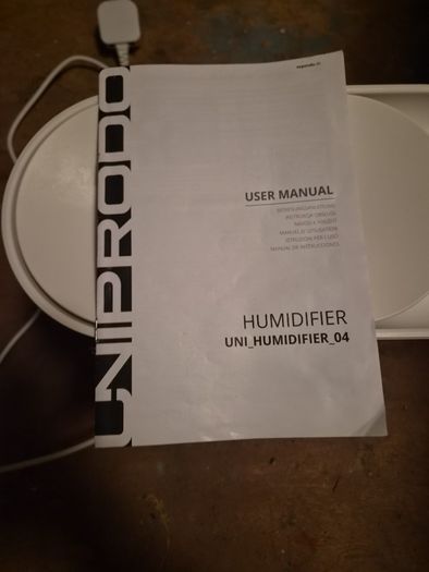 Uniprodo UNI_HUMIDIFIER_04 Ultrasonic Humidifier