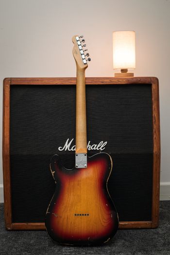 Fender Custom Shop Limited Edition 1965 HS Telecaster Custom -Heavy Relic- (Aged Candy Tangerine)