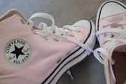 pink platform converse