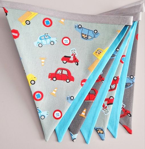 Beautiful Means of Transport Bunting