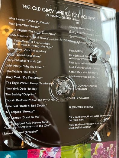 The Old Grey Whistle Test. 4 DVD Box Set. 9 Hours of Classic Performances.