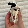 Schleich Farm Animal Dairy Cow Figure D-73527 Used approx. 8 cm. Damaged Please see photos Image 6