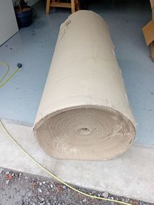 Corrugated Carboard rolls for packaging