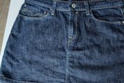 Levi's Women's Navy and Blue Skirt