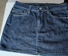 Levi's Women's Navy and Blue Skirt