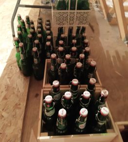Beer Bottles. Home Brew