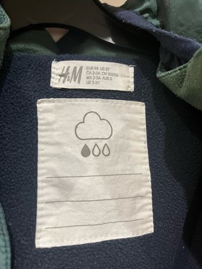 H&M Waterproof Jacket (2-3 yrs)