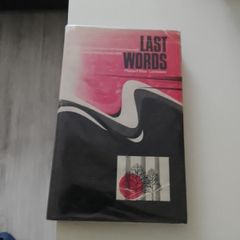last words first edition