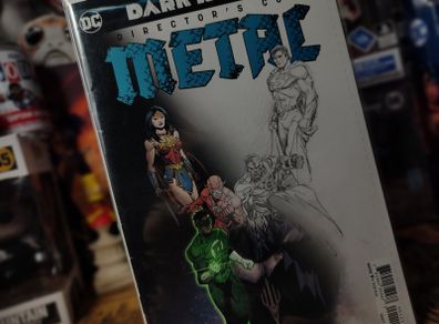 Dark Nights: Metal ! First Issue ! Director's Cut ! Dark Multiverse Revealed ! 2017 ! by DC Comics !