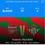 Arsenal v Real Betis Image 2