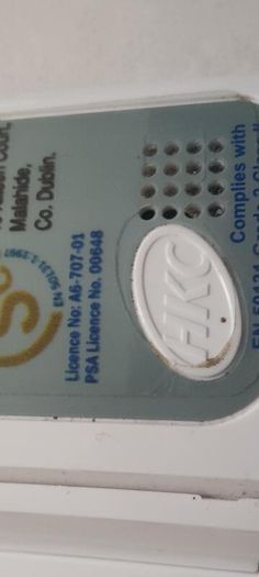 Hkc Alarm Panel Remote Keypad
