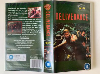 Deliverance [1972] Jon Voight, Burt Reynolds, Ned Beatty & Ronny Cox (PAL VHS Cassette Movie)