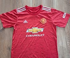 Official Manchester United 2020/21 Home Jersey - Size M (Flawless)