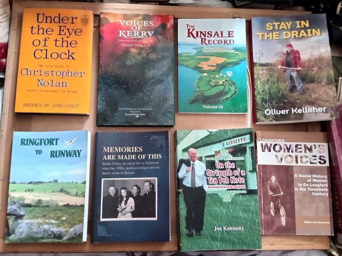 Any Three Irish Interest Books for Twenty Euros (8 Photos)