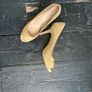 Vince Camino size 40 open toe nude wedge heels Image 2