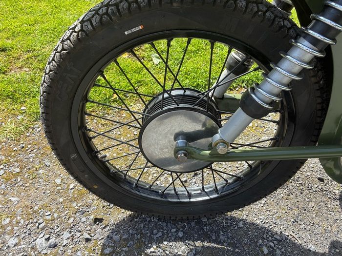 Vintage MZ 2 Stroke Bike. MINT