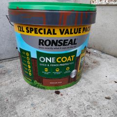 Ronseal Fence Life Plus  Medium Oak 5L (Brand New)  Selling an