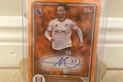 football card autograph /25