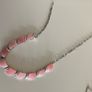 Superb quality Vintage 1950  Pink Lucite Necklace Vintage perfect condition Image 2