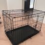 Medium Dog Crate + Dog Bed - Like New Image 2