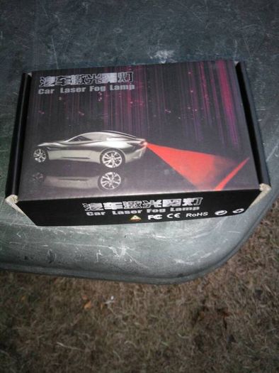 car laser fog lamp
