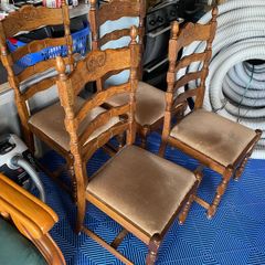 4 x Oak Dining Chairs