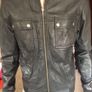 Mens leather jacket Image 4