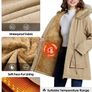 Brand New Women's Winter Parka Waterproof Windproof Image 5