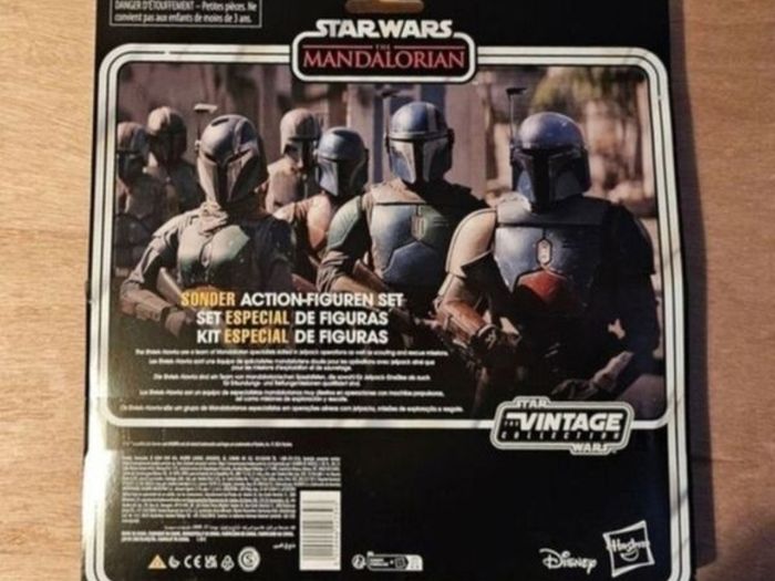 Star Wars The Mandalorian Special Action Figure Set 3.75" Scale  New & Unopened