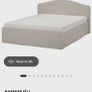 Double bed with mattress Image 4