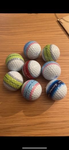 Taylor made Tour stripe golf balls
