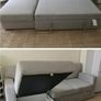 IKEA FRIHETEN Corner Sofa Bed with Storage Image 2