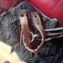 pony/donkey saddle + bridal & reins +blanket+strap Image 10