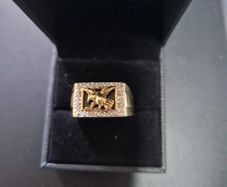 Mens Gold Ring
