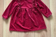 Red velvet Girls Dress 12-18m
