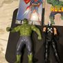 Hasbro Titan Hero 12 inch Figures x6 and 4 Tin Comic Signs Image 3