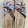 womens PAVARELLA sandals slip on flip flips 2 strap Size UK 7 EU 40 made in Italy (AT1) Image 7