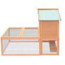 Animal Rabbit Cage Outdoor Run Wood Image 5