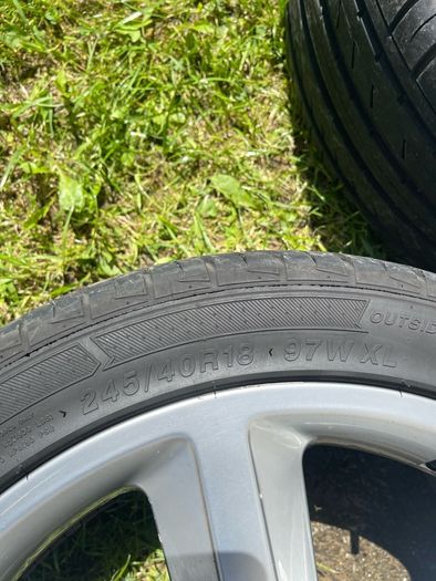 Audi genuine 18" S-line alloys