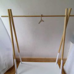Children's Wooden Clothes Rail
