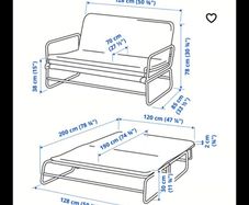 Ikea Sofa bed.