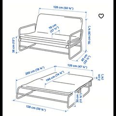 Fold up bed