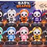 Baby Grim Reaper Figurine Cute Halloween Skeleton Decoration Image 2