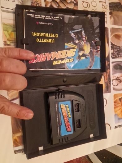 Super Skidmarks Mega Drive Arcade Retro Games Original