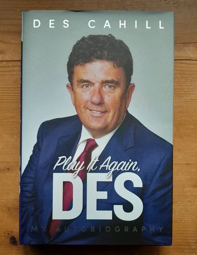 Des Cahill - Play It Again - Signed Book