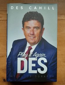Des Cahill - Play It Again - Signed Book