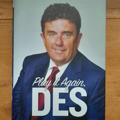 Des Cahill - Play It Again - Signed Book