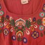 Pink embroidered BPC cotton top size UK16 EU44 Postage included Image 3