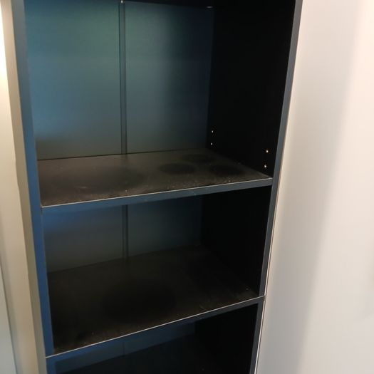 190cm Tall Bookcase 6 Tiers Slim Bookshelf with Adjustable Shelves